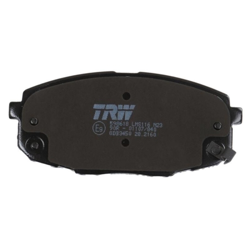 TRW Bremsbelagsatz, Scheibenbremse COTEC GDB3450