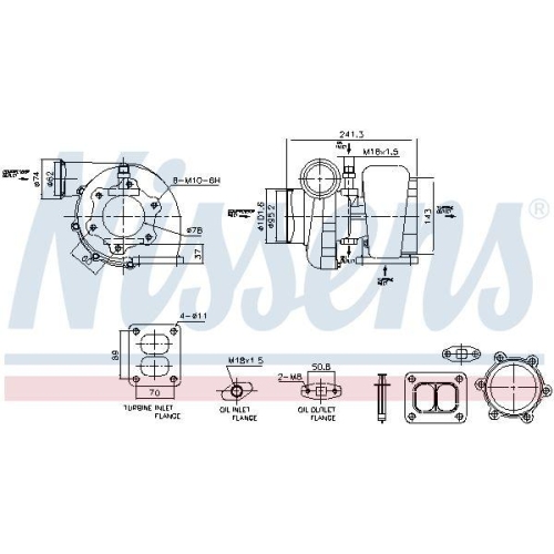 NISSENS Lader, Aufladung ** FACTORY NEW ** 93583