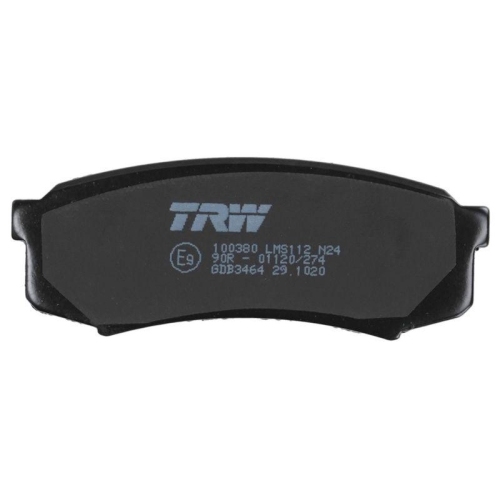 TRW Bremsbelagsatz, Scheibenbremse COTEC GDB3464