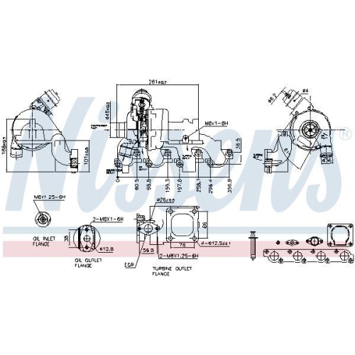 NISSENS Lader, Aufladung ** FACTORY NEW ** 93227