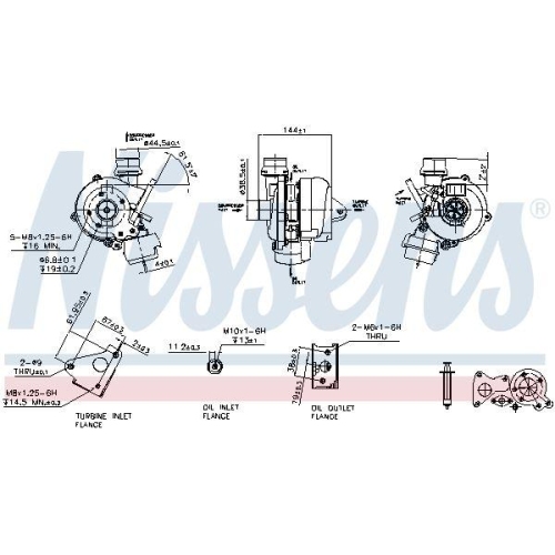 NISSENS Lader, Aufladung ** FACTORY NEW ** 93092