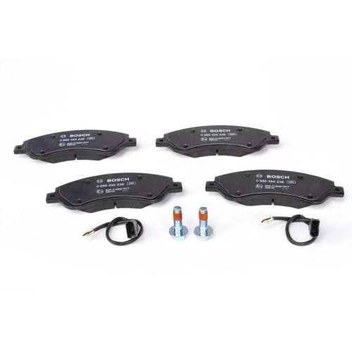 BOSCH Bremsbelagsatz, Scheibenbremse 0 986 494 236
