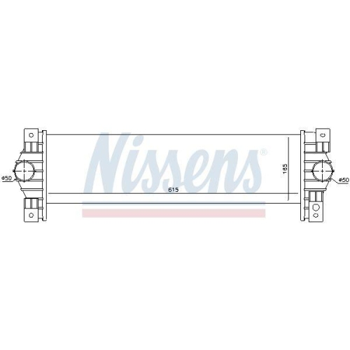 NISSENS Ladeluftk&uuml;hler 96651