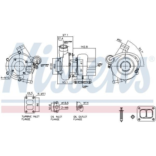 NISSENS Lader, Aufladung ** FACTORY NEW ** 93602
