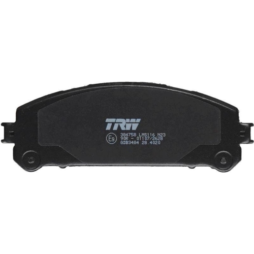 TRW Bremsbelagsatz, Scheibenbremse COTEC GDB3484