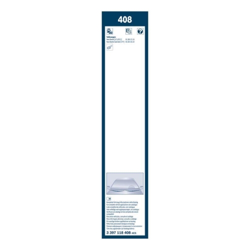 BOSCH Wischblatt Twin 3 397 001 682