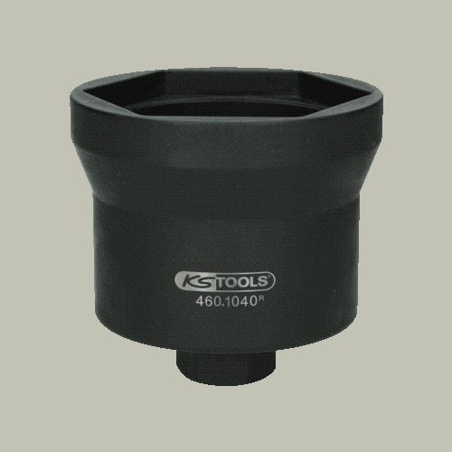 3/4 Zoll Achsmuttern-Schl&uuml;ssel f&uuml;r Iveco, 6-kant, 98 mm KS TOOLS 460.1040