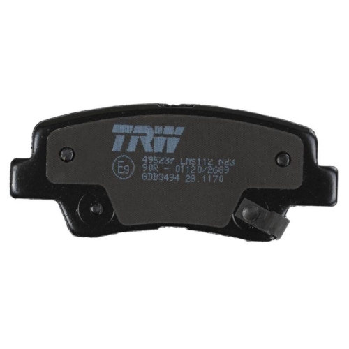 TRW Bremsbelagsatz, Scheibenbremse COTEC GDB3494