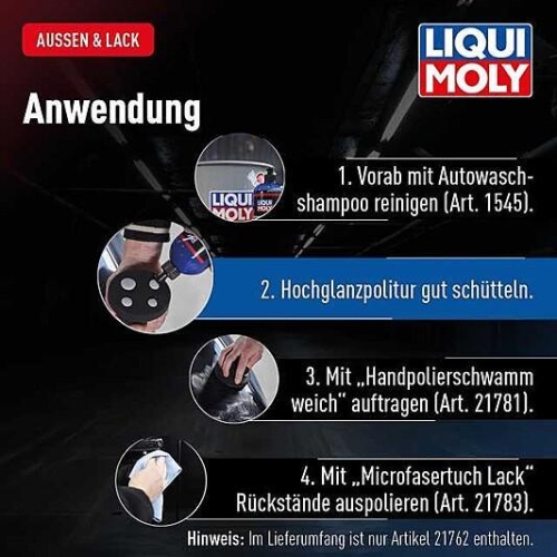 Hochglanzpolitur Lackpolitur 500 ml Liqui Moly 21762