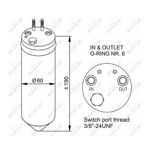 NRF Trockner, Klimaanlage EASY FIT 33256