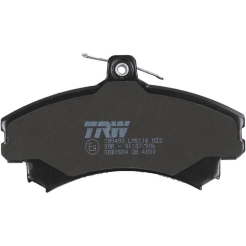 TRW Bremsbelagsatz, Scheibenbremse COTEC GDB1584