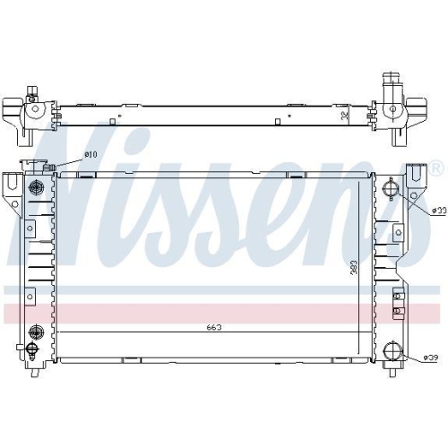 NISSENS K&uuml;hler, Motork&uuml;hlung ** FIRST FIT ** 60984