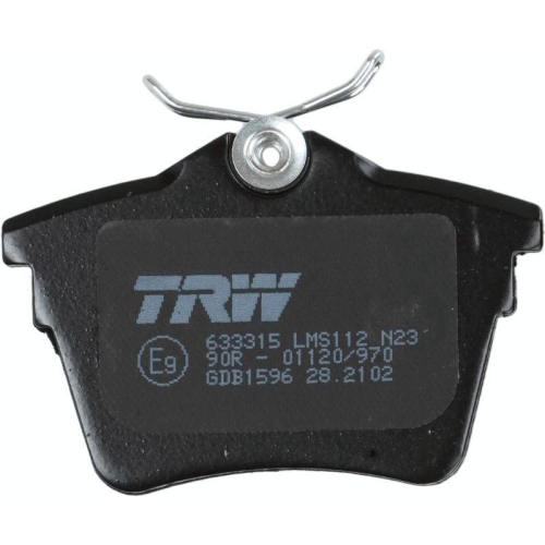 TRW Bremsbelagsatz, Scheibenbremse COTEC GDB1596