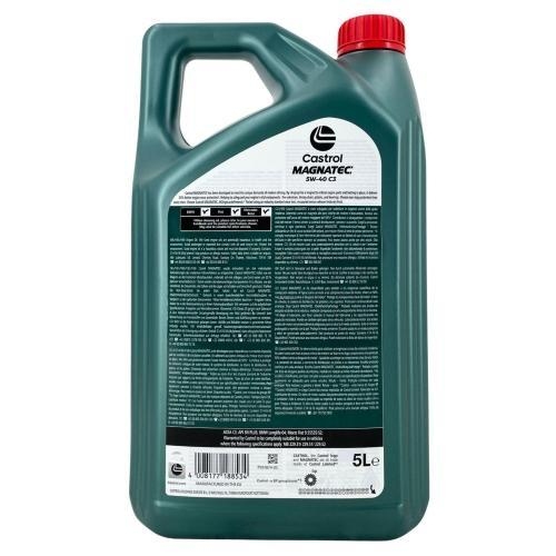 Motor&ouml;l Castrol Magnatec 5W-40 C3 Fiat Mercedes BMW ACEA C3 20 Liter 15F625