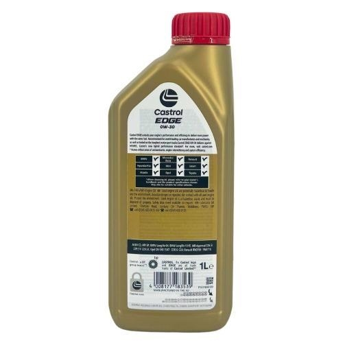 Motor&ouml;l Castrol EDGE 0W30 3Liter BMW Longlife-04 LL19FE MB 229.31+51 Opel 15F63B