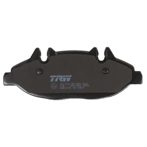 TRW Bremsbelagsatz, Scheibenbremse COTEC GDB1600