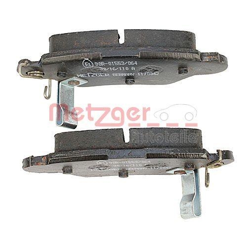 METZGER AUTOTEILE Bremsbelagsatz, Scheibenbremse 1170042