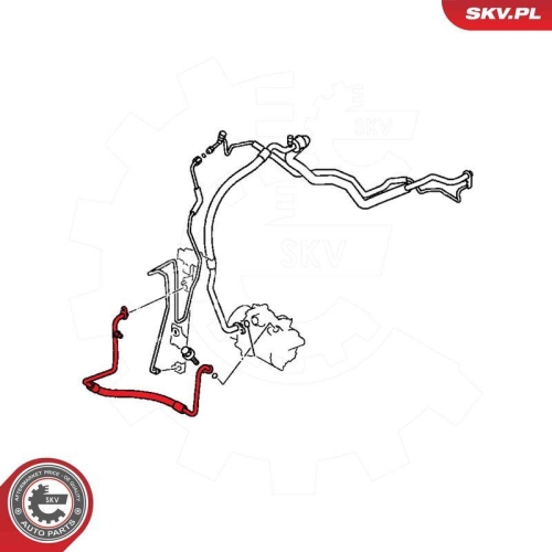 ESEN SKV Hochdruck-/Niederdruckleitung, Klimaanlage