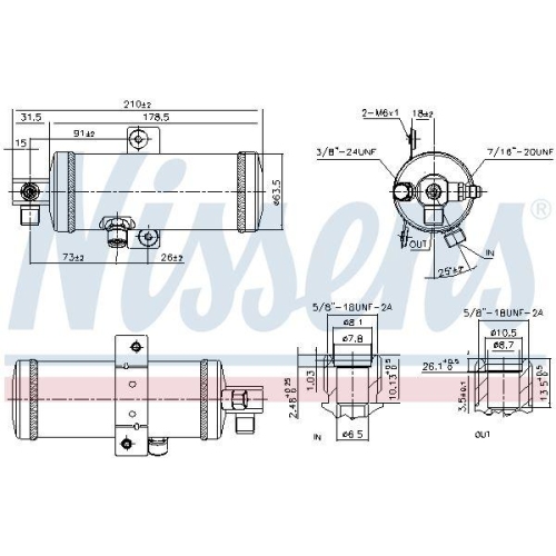 NISSENS Trockner, Klimaanlage 95060