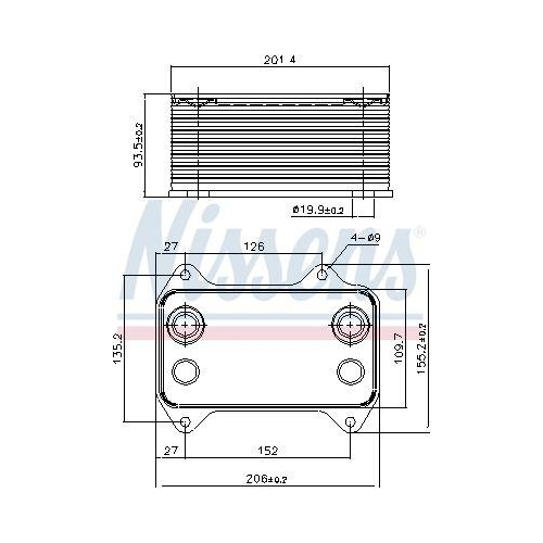 NISSENS &Ouml;lk&uuml;hler, Motor&ouml;l 90690