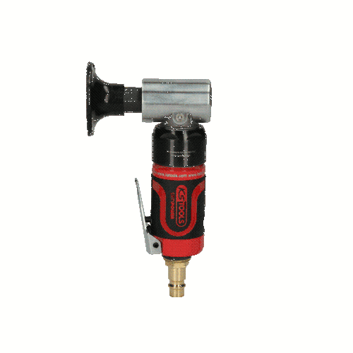 SlimPOWER Mini-Druckluft-Schleifmaschine für große Pads, 19000 U/min KS TOOLS