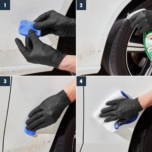 SONAX Clay Reinigungsknete 100 g Lack Reiniger Knete Knetmasse blau 04501050