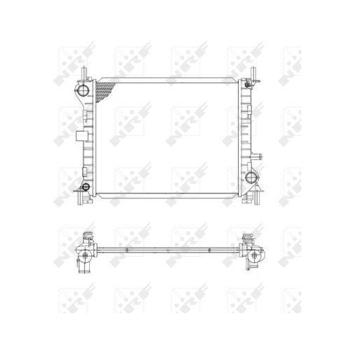 NRF K&uuml;hler, Motork&uuml;hlung EASY FIT 509614