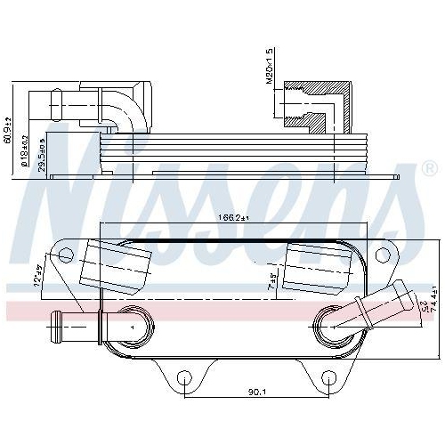 NISSENS &Ouml;lk&uuml;hler, Motor&ouml;l 90789
