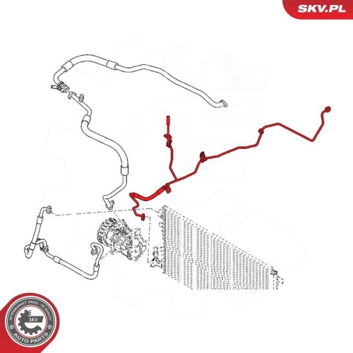 ESEN SKV Hochdruckleitung, Klimaanlage