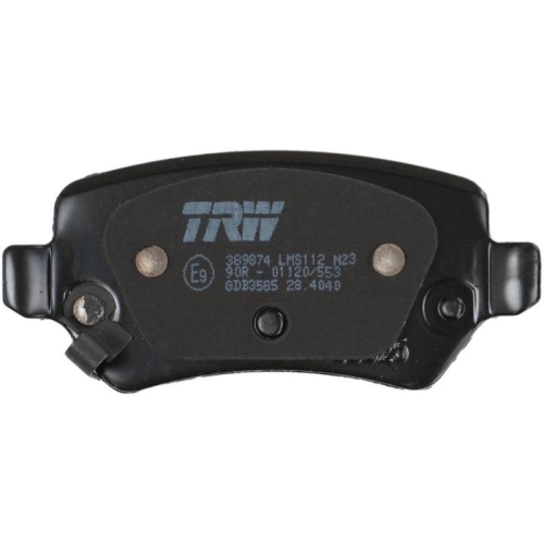 TRW Bremsbelagsatz, Scheibenbremse GDB3585