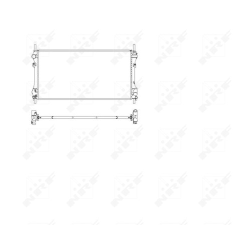 NRF K&uuml;hler, Motork&uuml;hlung EASY FIT 509697