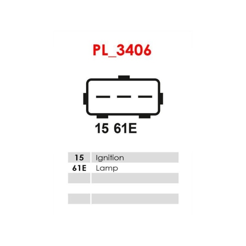 AS-PL Generator Wiederaufbereitet AS A3349PR