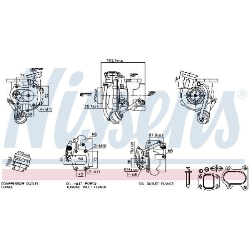 NISSENS Lader, Aufladung ** FACTORY NEW ** 93673