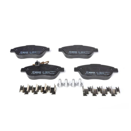 BOSCH Bremsbelagsatz, Scheibenbremse 0 986 424 596