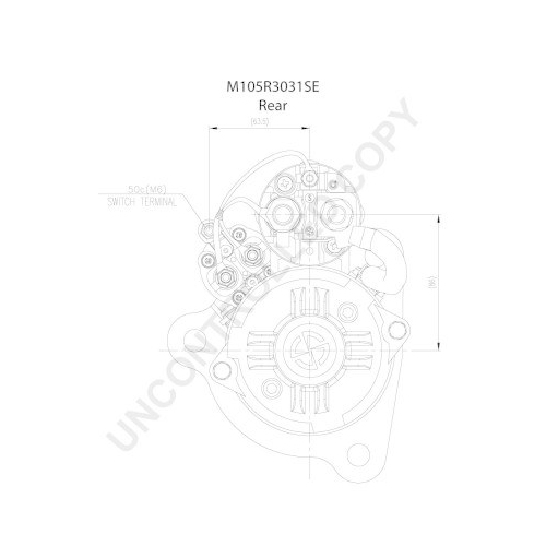 BOM-Prestolite Starter M105R3031SE