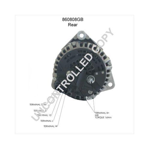 BOM-Prestolite Generator 860808GB