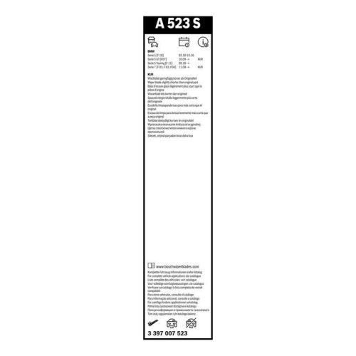 BOSCH Wischblatt Aerotwin 3 397 007 523