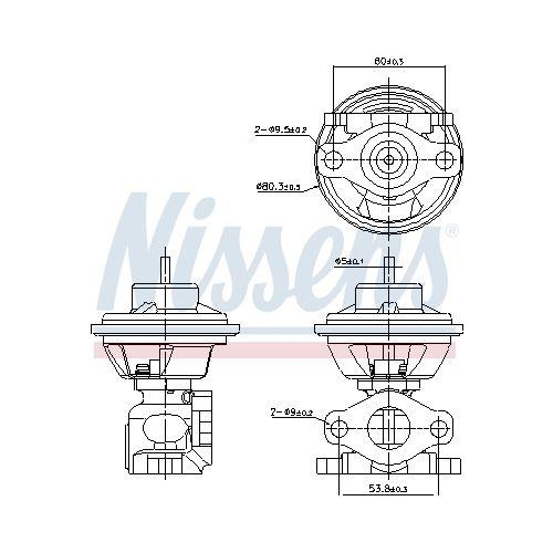 NISSENS AGR-Ventil ** FIRST FIT ** 98477