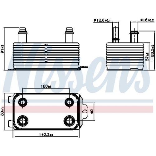 NISSENS &Ouml;lk&uuml;hler, Automatikgetriebe 91162