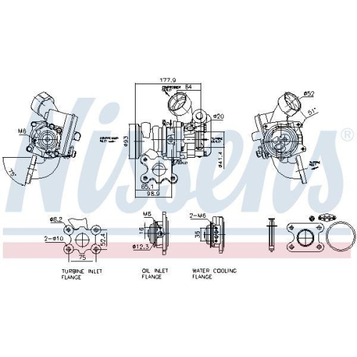 NISSENS Lader, Aufladung ** FACTORY NEW ** 93616