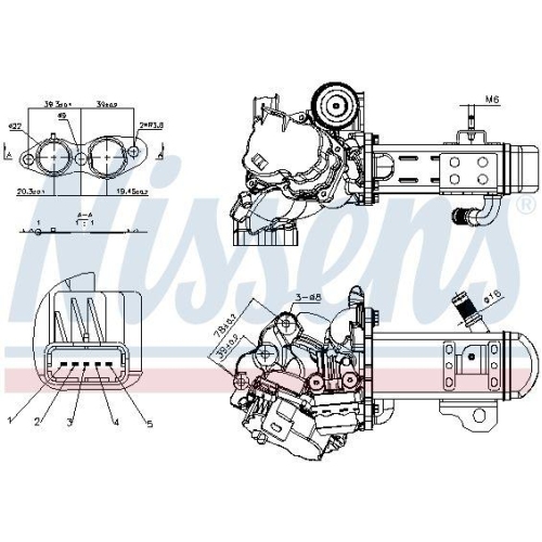 NISSENS AGR-Modul ** FIRST FIT ** 98434