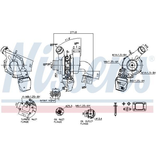 NISSENS Lader, Aufladung ** FACTORY NEW ** 93847