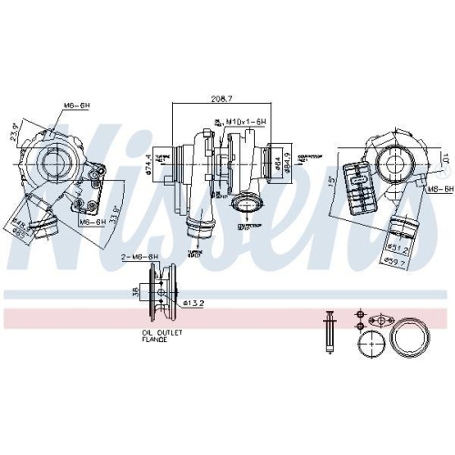 NISSENS Lader, Aufladung ** FACTORY NEW ** 93880