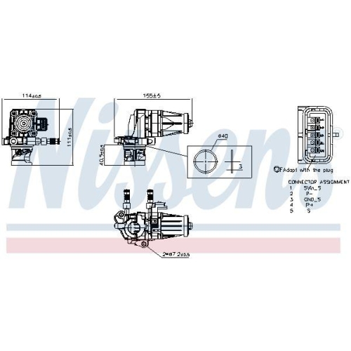 NISSENS AGR-Ventil 98407