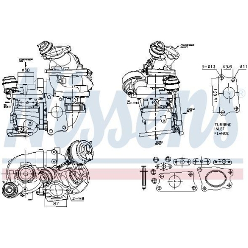 NISSENS Lader, Aufladung ** FACTORY NEW ** 93864