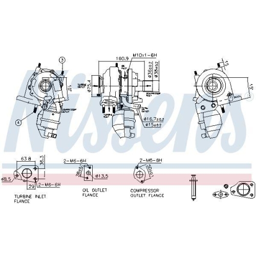 NISSENS Lader, Aufladung ** FACTORY NEW ** 93350