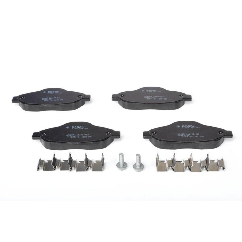 BOSCH Bremsbelagsatz, Scheibenbremse 0 986 494 261