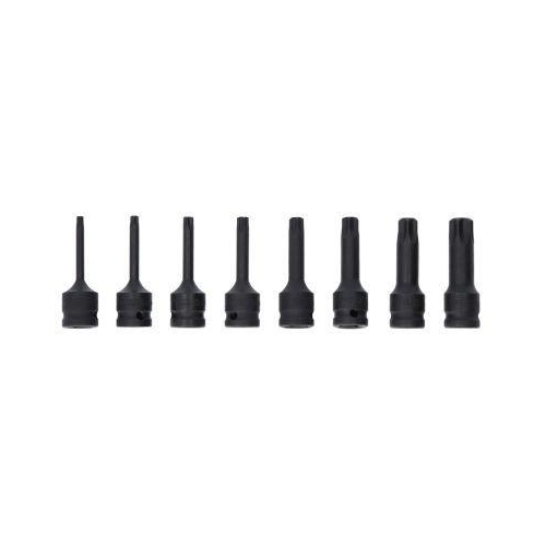 1/2 Zoll Kraft Bit-Stecknuss Satz Torx 8-tlg T30 - T80 BRILLIANT TOOLS BT022600