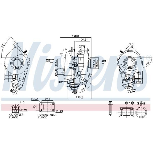 NISSENS Lader, Aufladung ** FACTORY NEW ** 93467