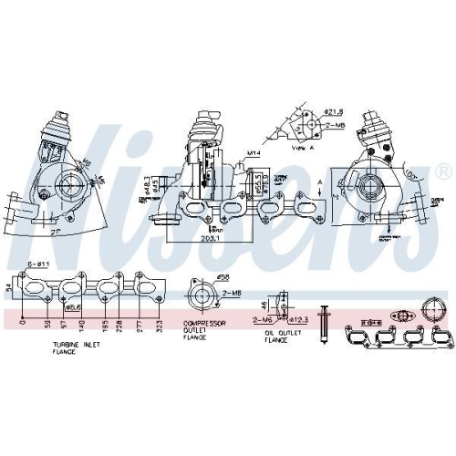 NISSENS Lader, Aufladung ** FACTORY NEW ** 93499